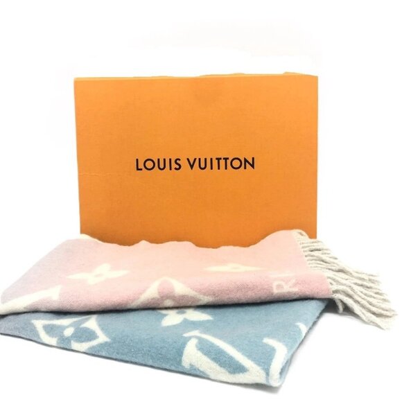 LOUIS VUITTON M70868 charpes-Reykjavik Gradient Scarf Cashmere Multicolore - Picture 7 of 7